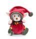 Мягкая игрушка мишка Ziggy Santa's Little Helper, 15 см, Bukowski Design 24088 24088 фото 1